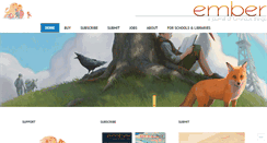 Desktop Screenshot of emberjournal.org